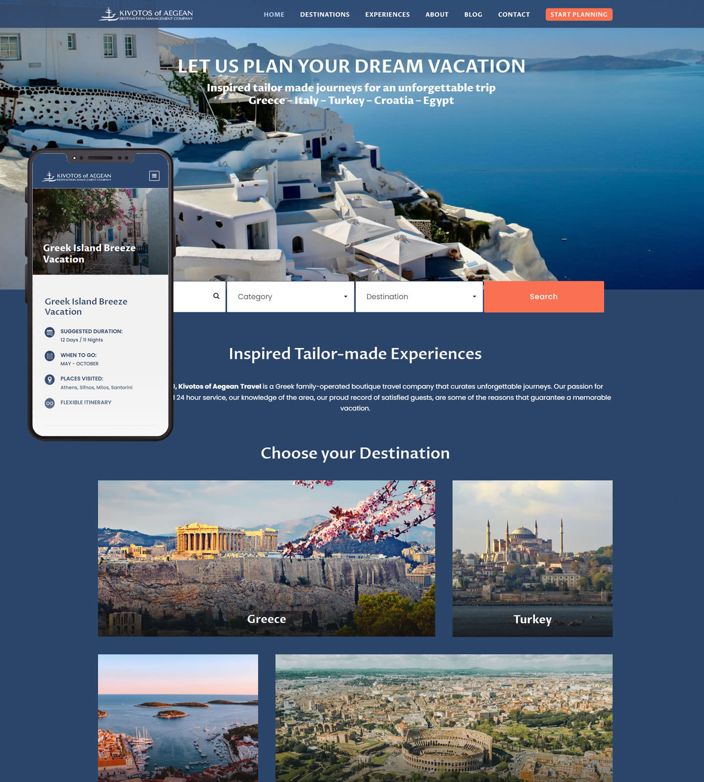 Greece Travel Vacation Packages
