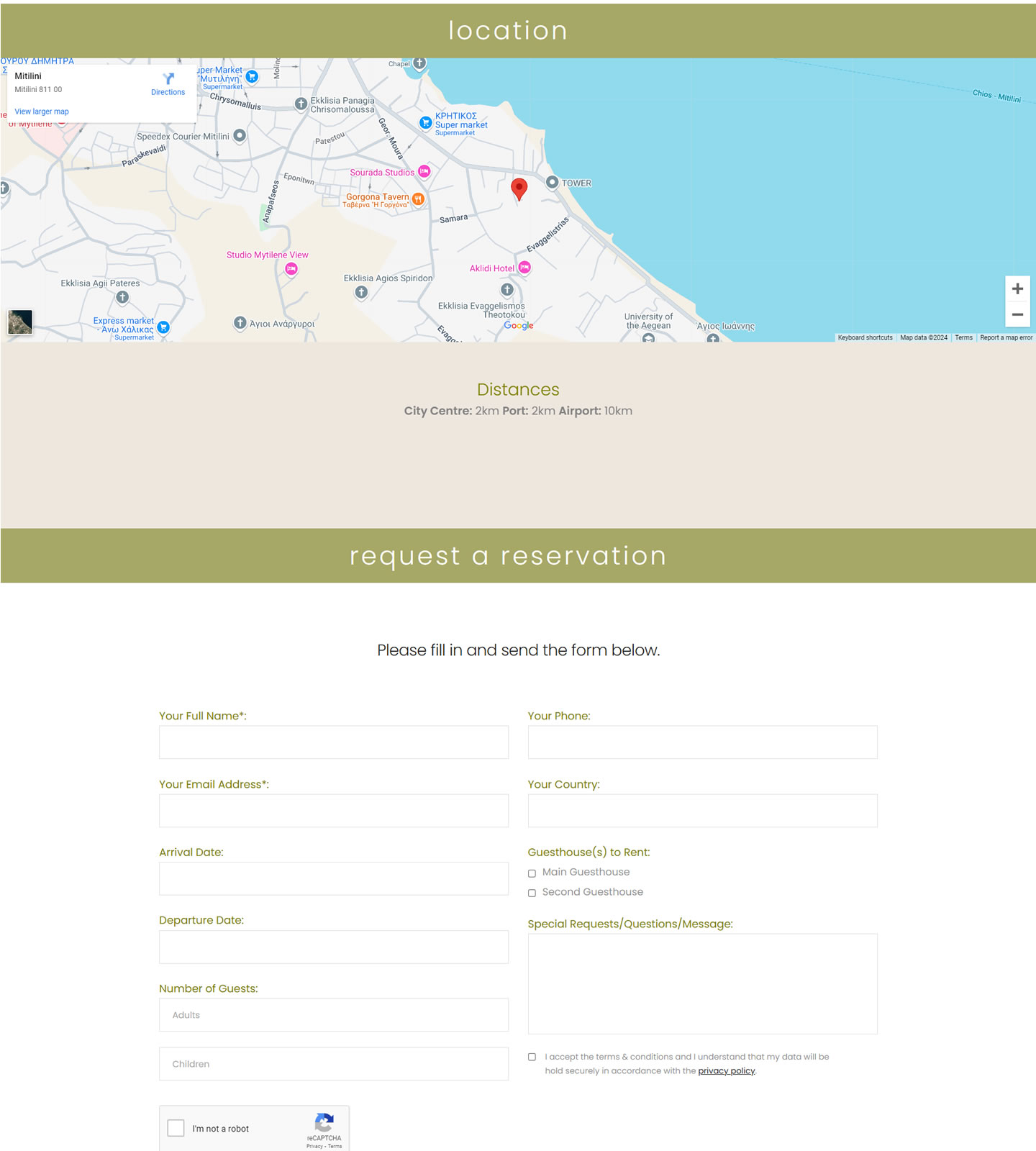 Mon Paradis - Holiday Rentals in Mytilene - Lesbos